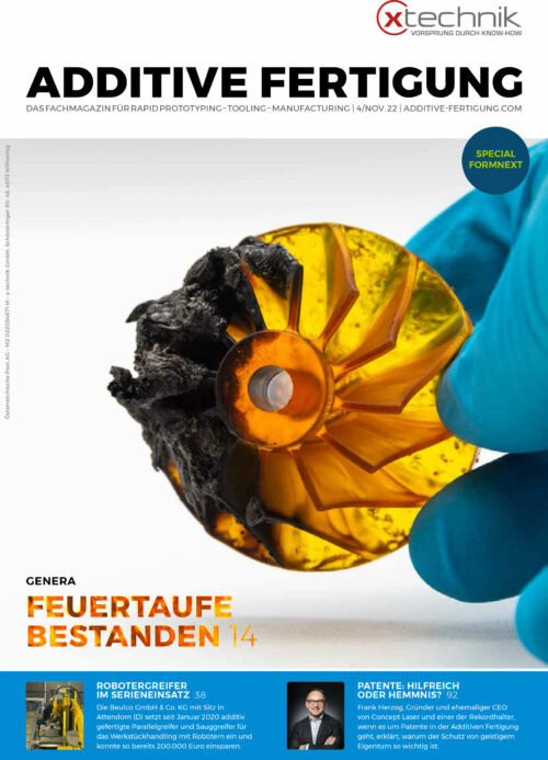 X-Technik Magazin, Interview mit Erich Kratschmar über 3D gedruckte Formeinsätze aus Kunststoff